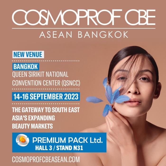 Meet Premium Pack at COSMOPROF CBE ASEAN 2023
